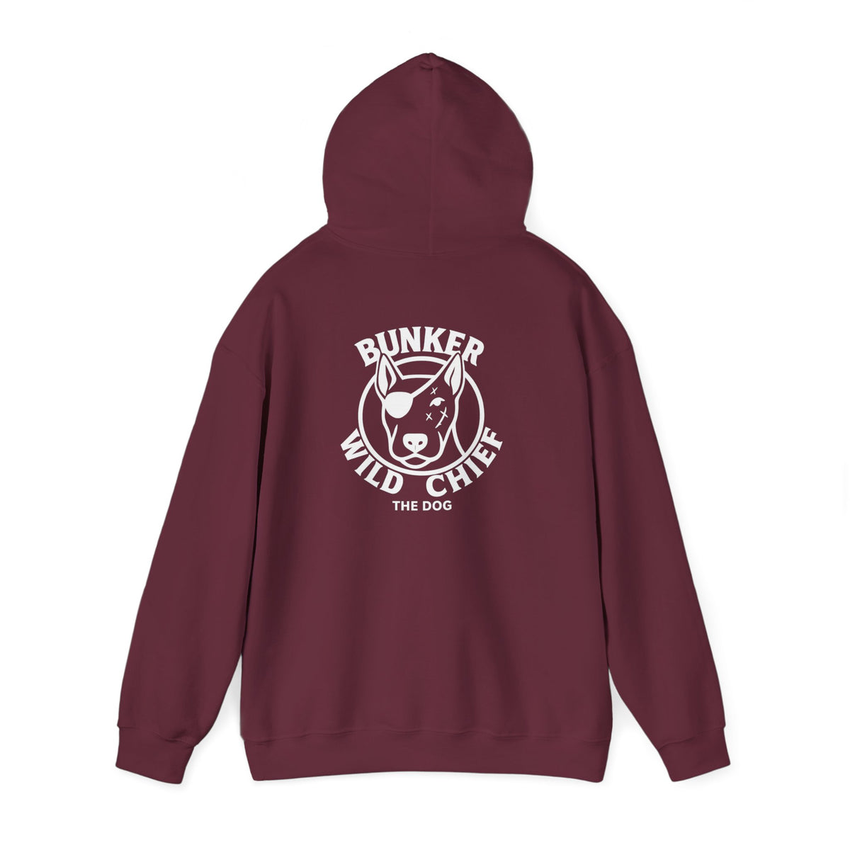 Bunker WC Black Hoodie, Sweatshirt WL02