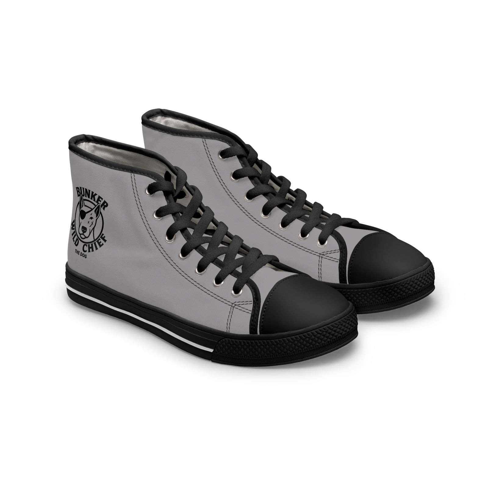 Bunker WC Women's Dark Grey High Top Sneakers BL02