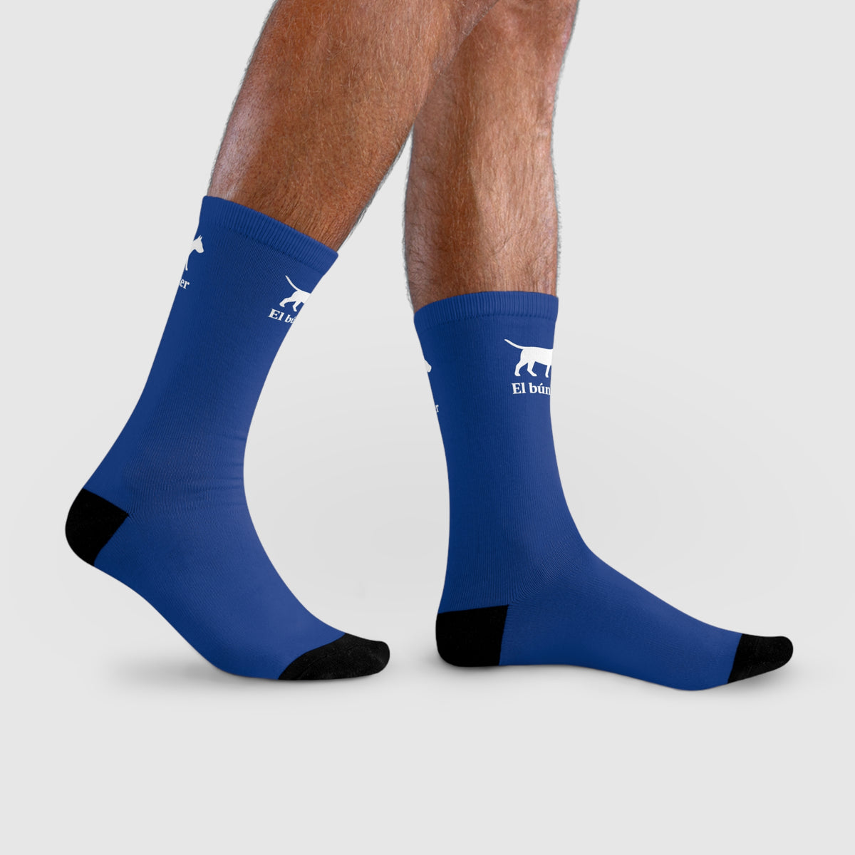 The Bunker Dark Blue Socks BL
