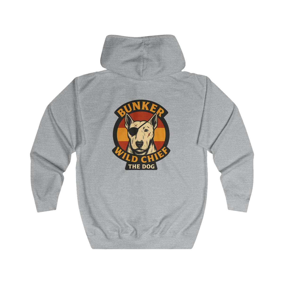 Bunker WC Spanish Flag Unisex Full Zip Hoodie, BL02