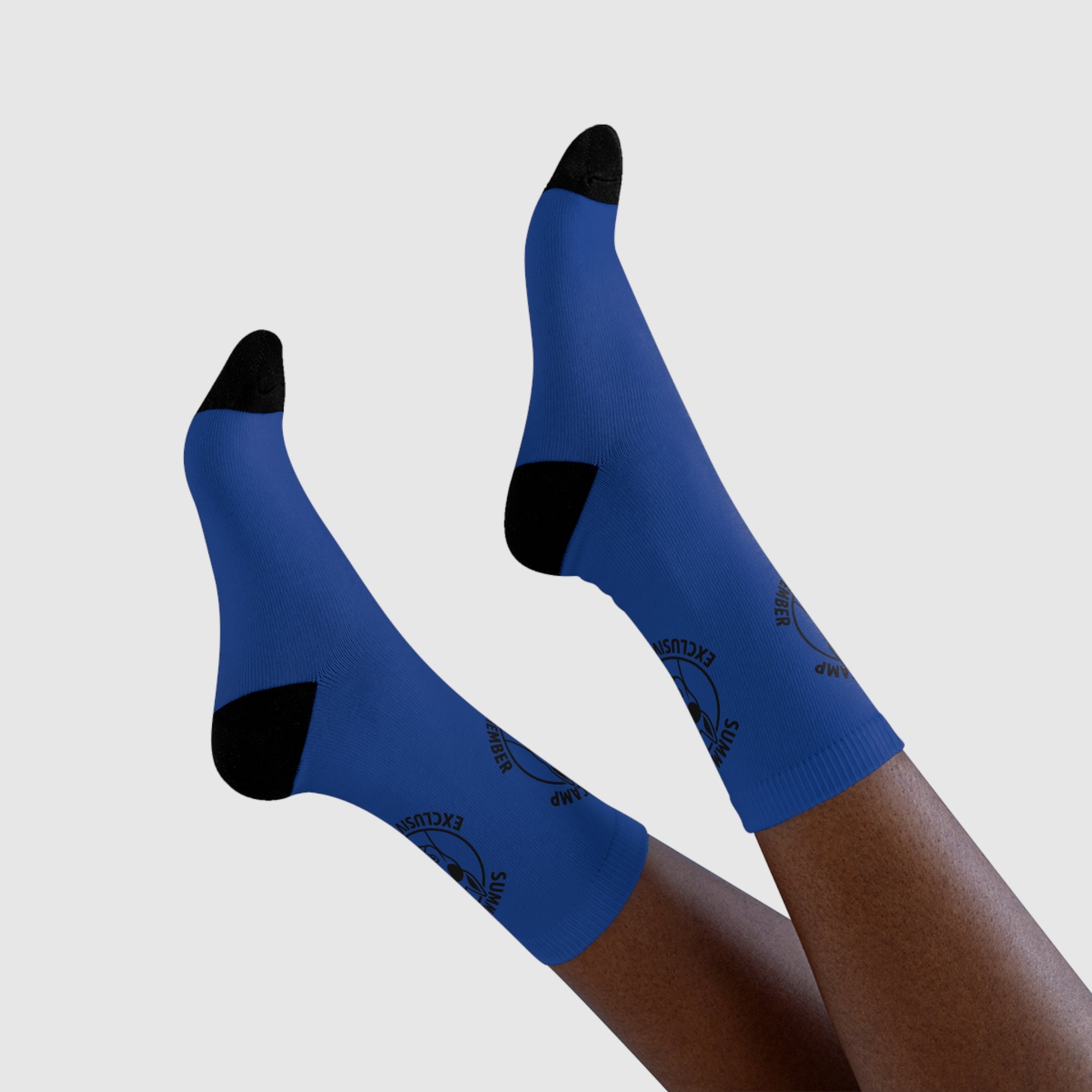 Summer Camp Exclusive Members Gray Socks BL