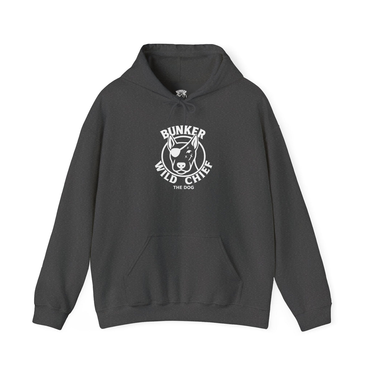 Bunker WC Black Hoodie, Sweatshirt WL02