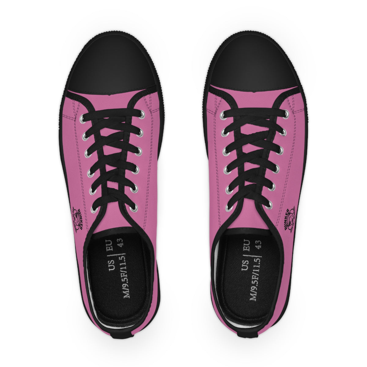 Bunker WC Pink Low Top Sneakers BL02