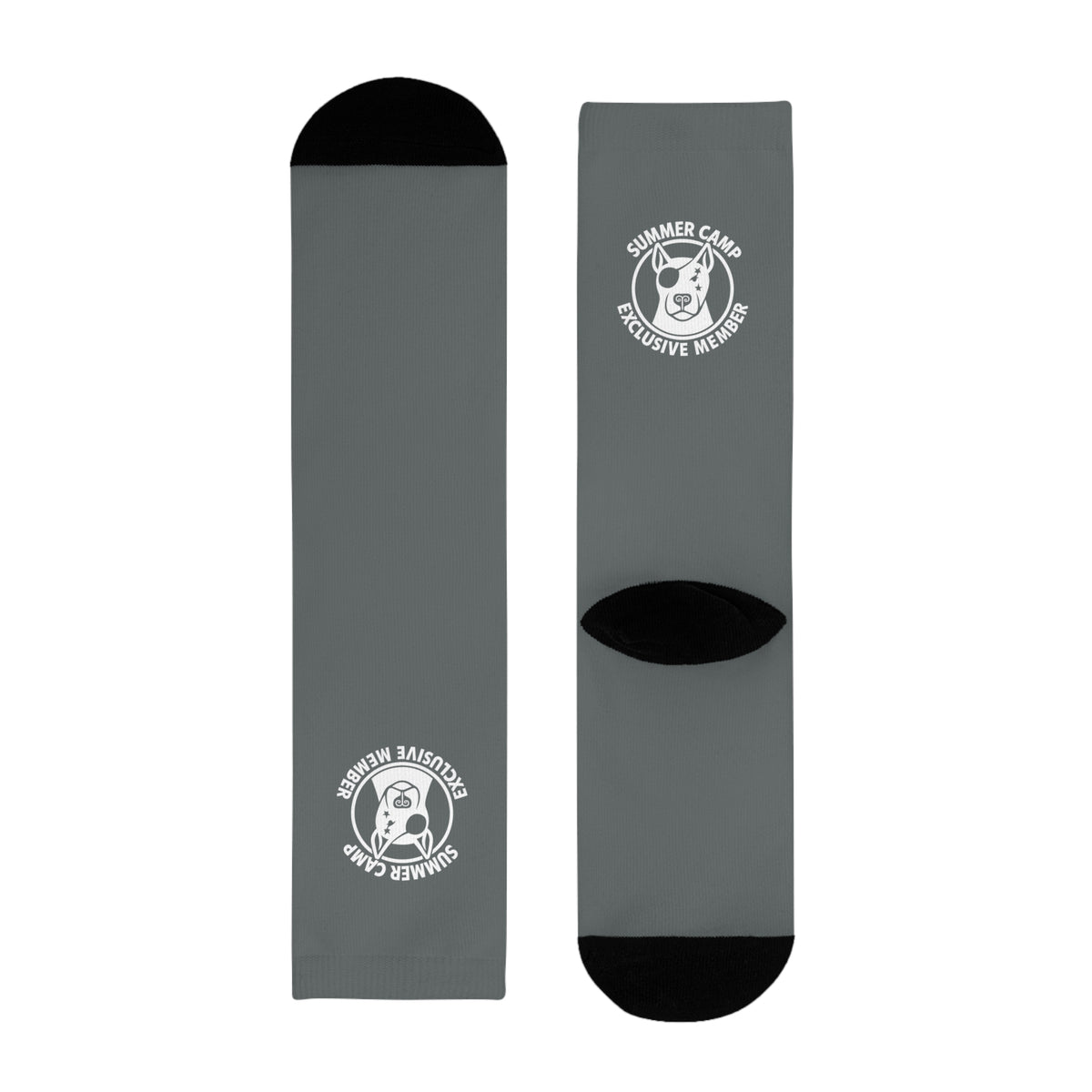 Summer Camp Exclusive Members Dark Gray Socks BL