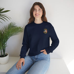 Bunker WC USA Flag Unisex Crewneck Sweatshirt BL02