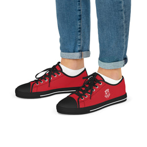 Bunker WC Red Low Top Sneakers WL02