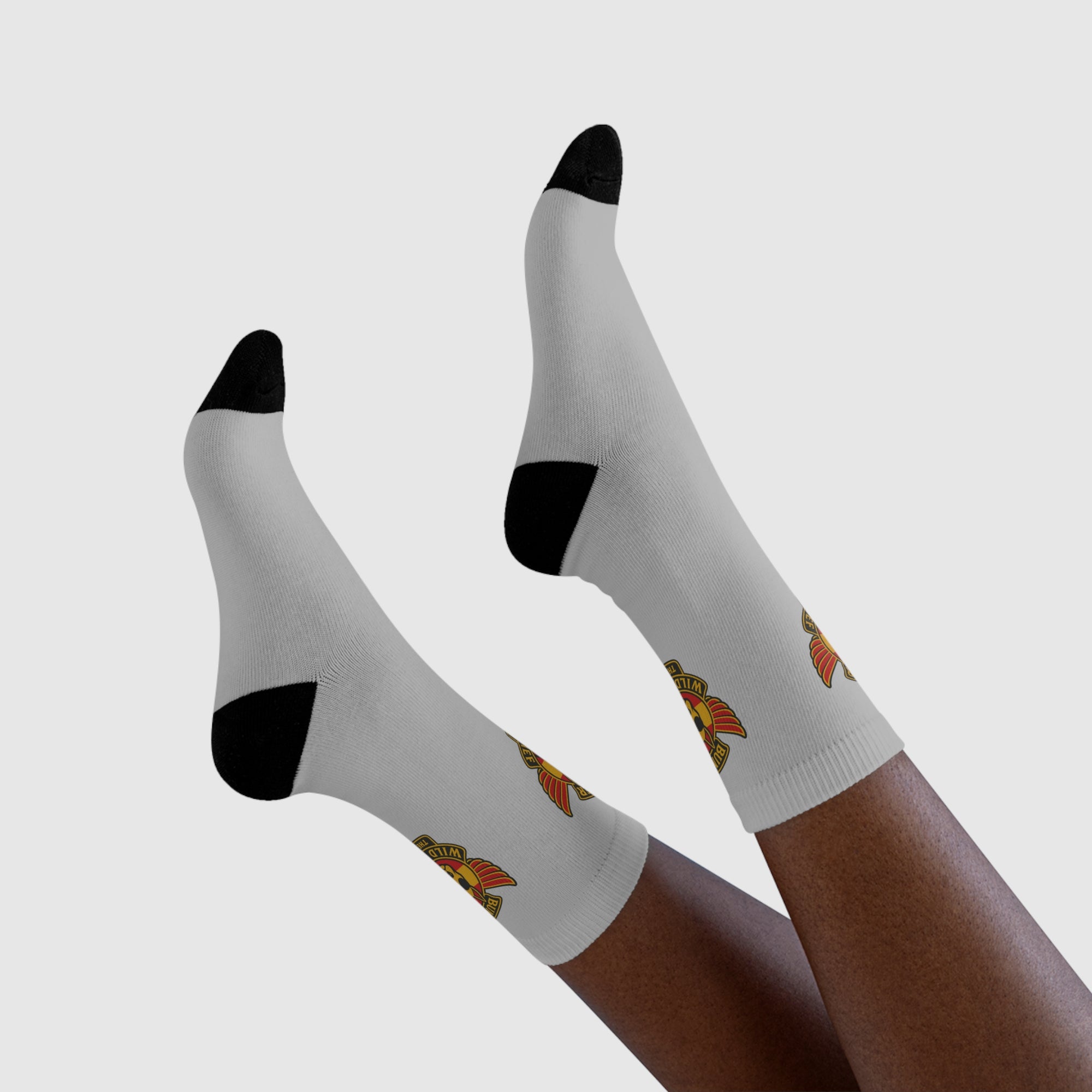 Bunker WC Spanish Flag Crew Socks BL02