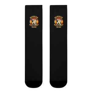 Bunker WC Spanish Flag Black Socks BL