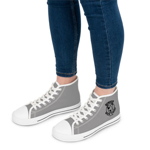 Bunker WC Women's Dark Grey High Top Sneakers BL02