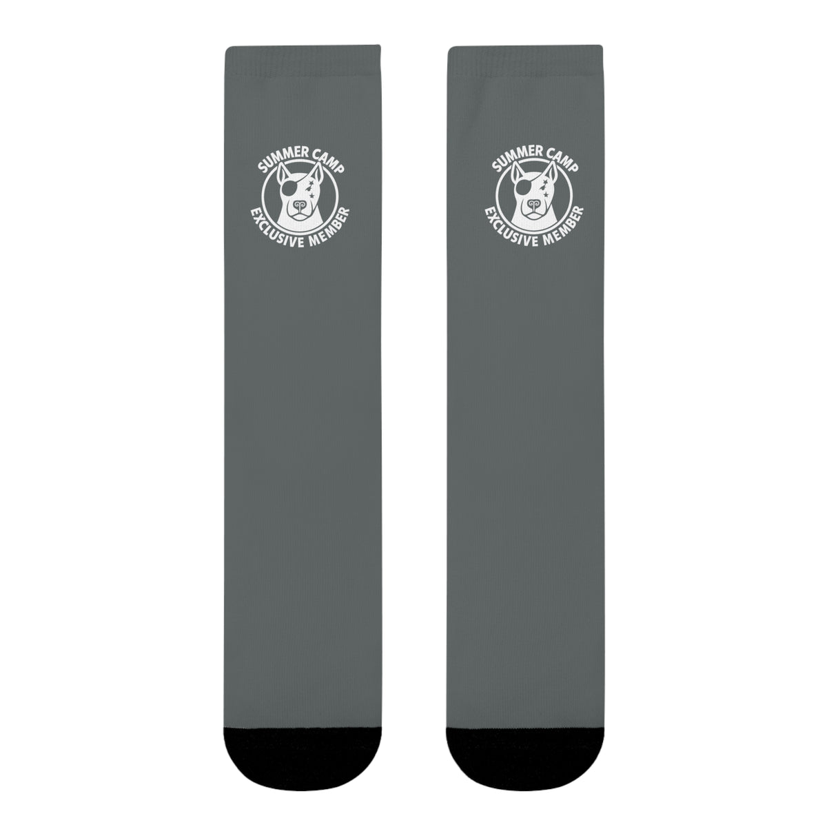 Summer Camp Exclusive Members Dark Gray Socks BL