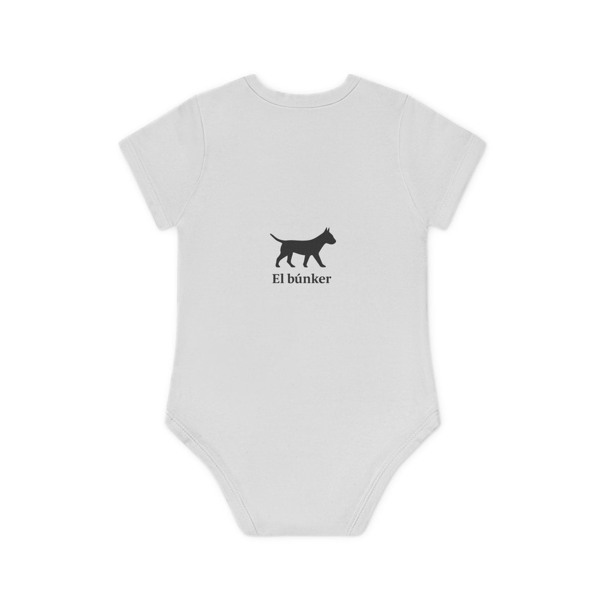 Organic Baby The Bunker WC Bodysuit B&WL02