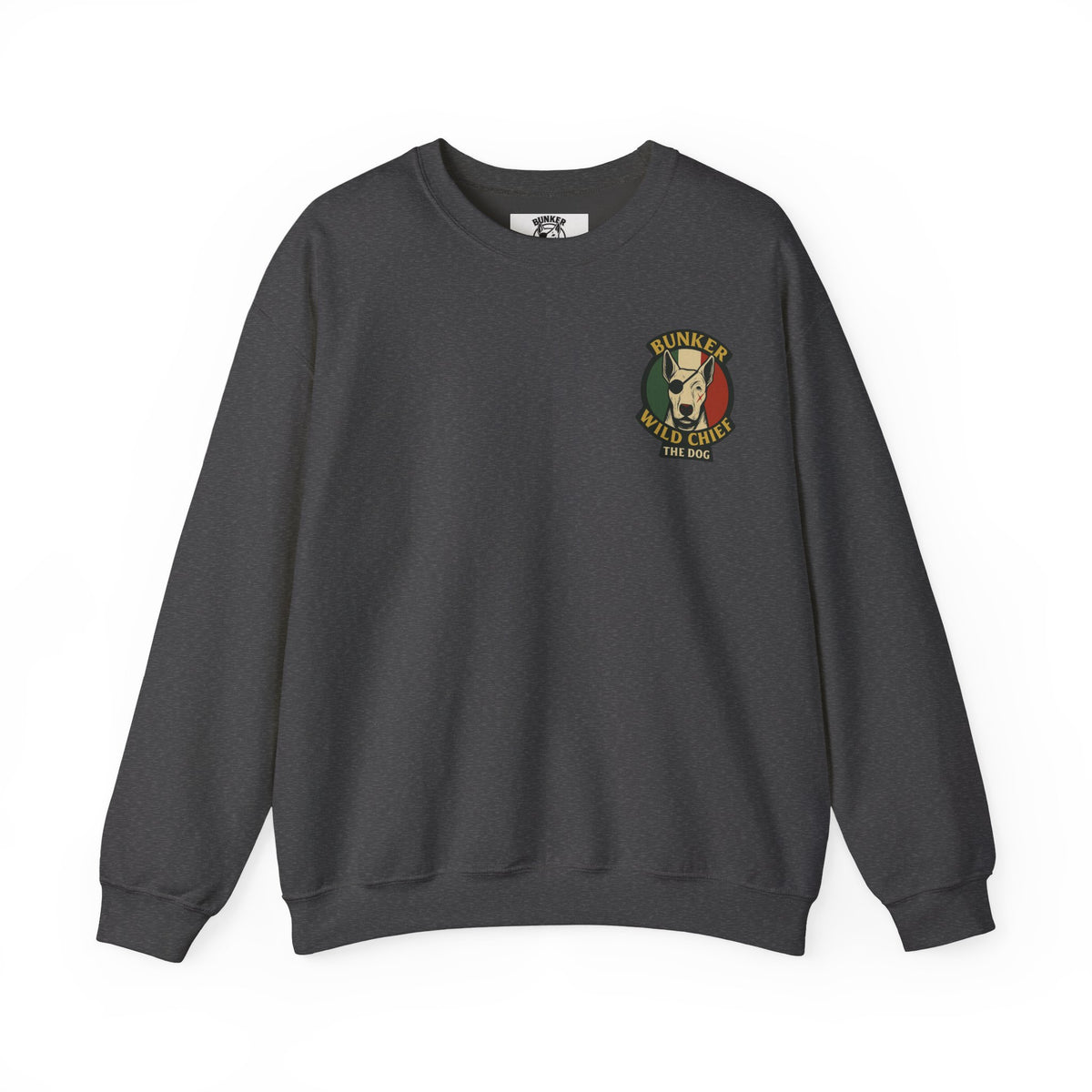 Bunker WC Italian Flag Unisex Crewneck Sweatshirt BL02