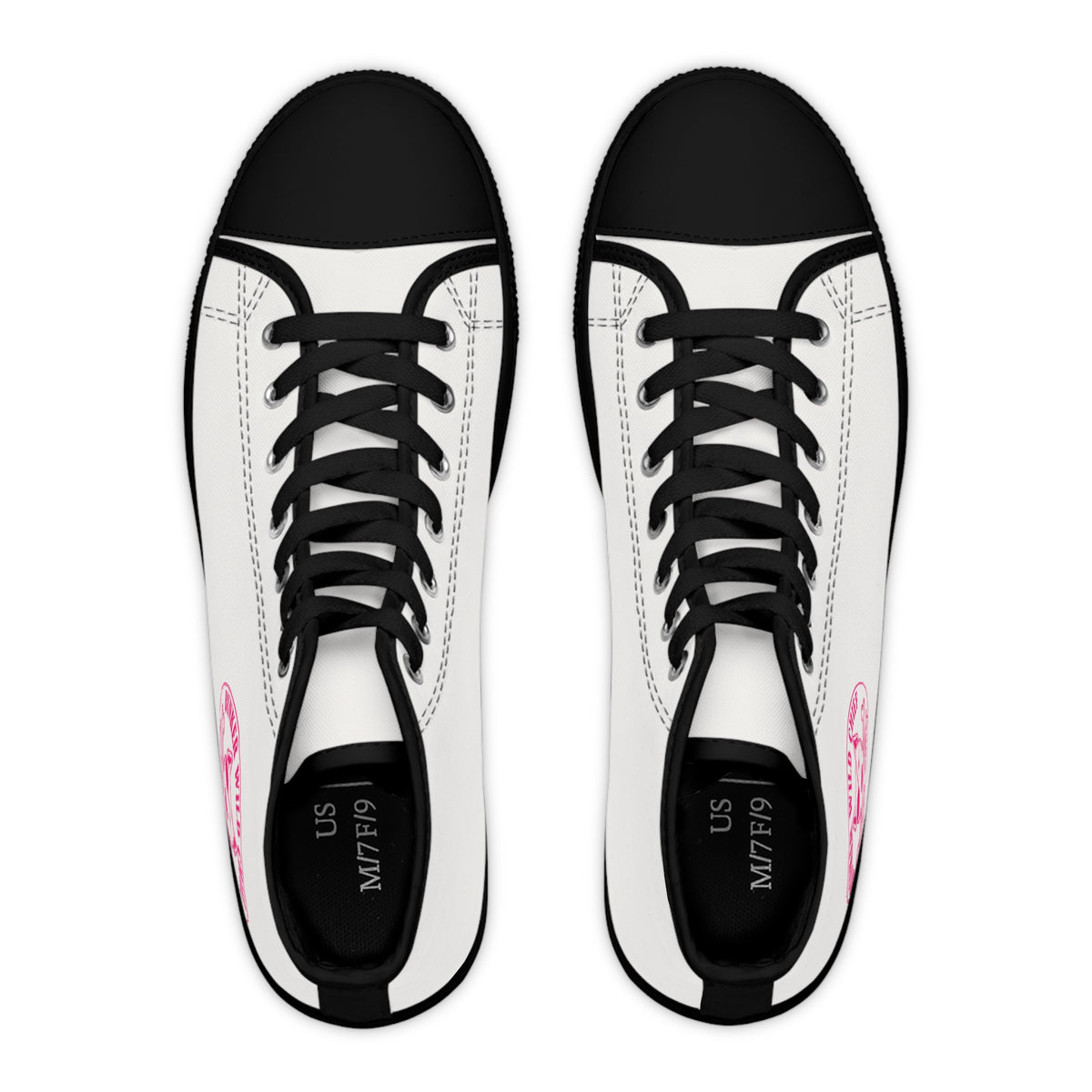 Bunker WC Pink Women's High Top Sneakers PL02