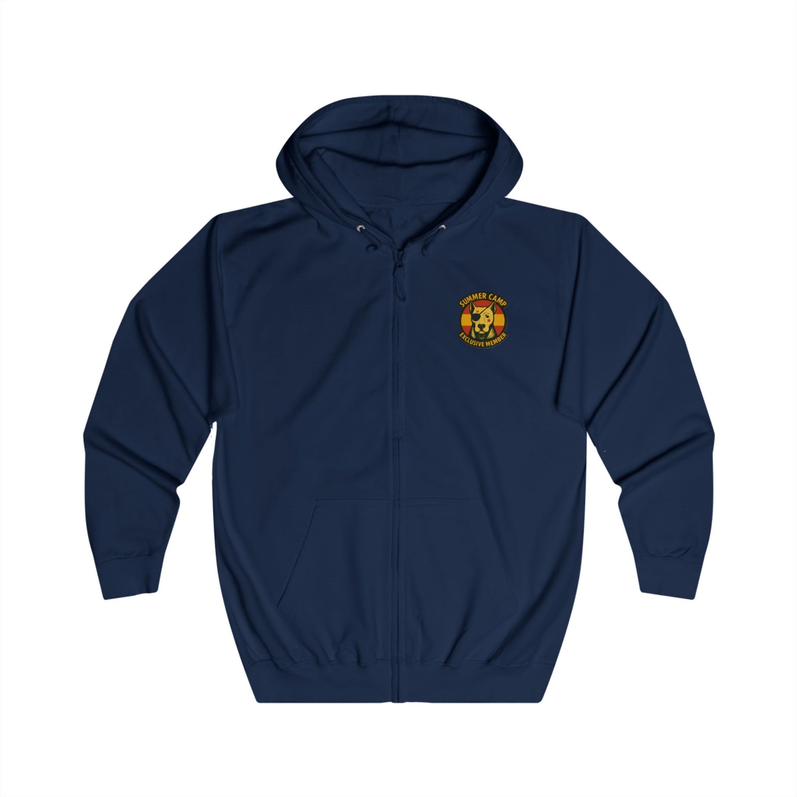 Summer Camp Unisex Full Zip Hoodie, WL02