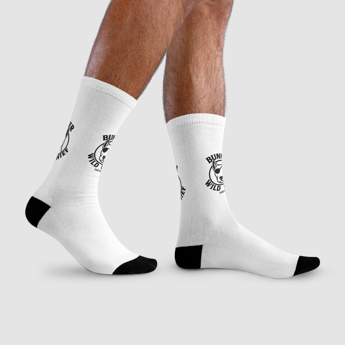 Bunker WC White Crew Socks BL02