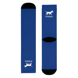 The Bunker Dark Blue Socks BL
