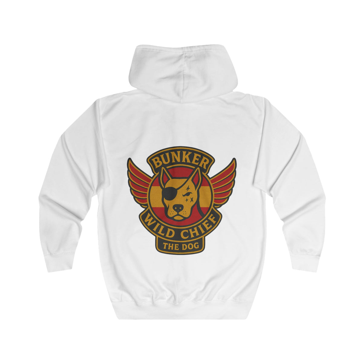 Bunker WC Spanish Flag Unisex Full Zip Hoodie, BL02