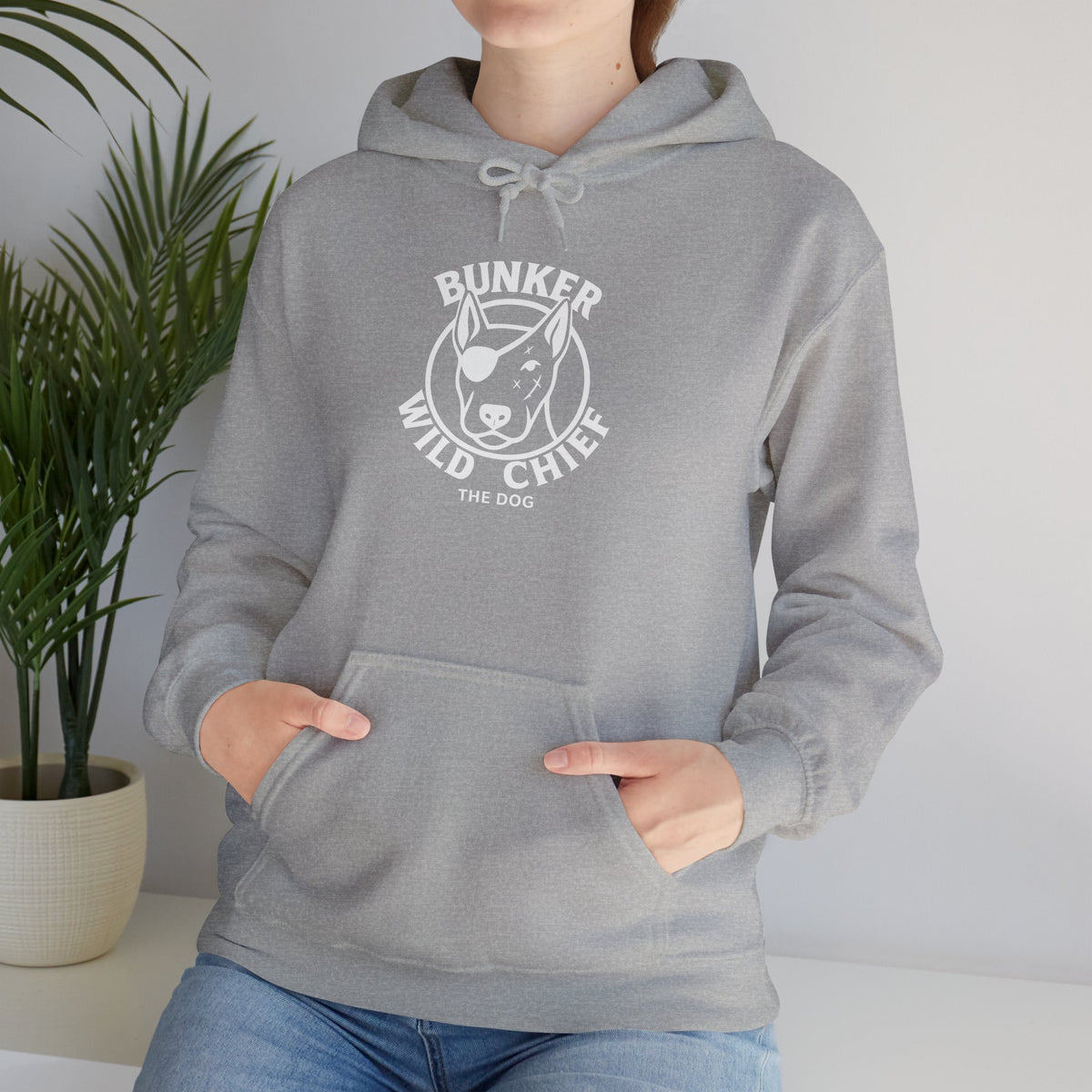 Bunker WC Black Hoodie, Sweatshirt WL02