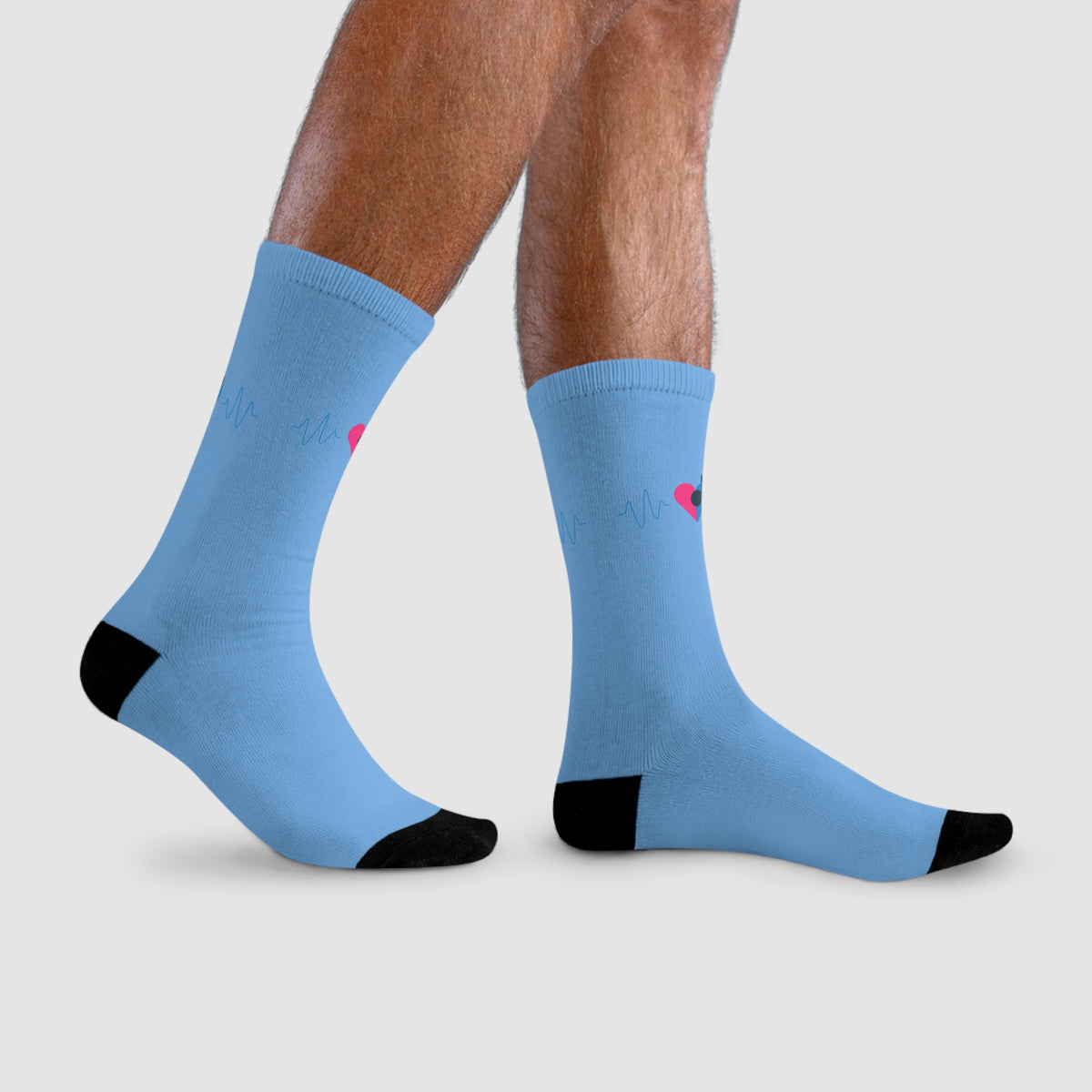 Causas con Ritmo Light Blue Socks SL
