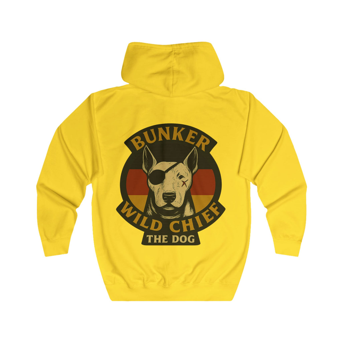 Bunker WC German Flag Unisex Full Zip Hoodie, BL02