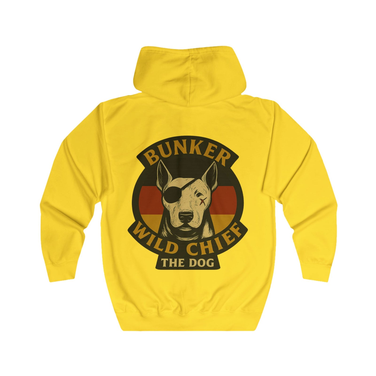 Bunker WC German Flag Unisex Full Zip Hoodie, BL02