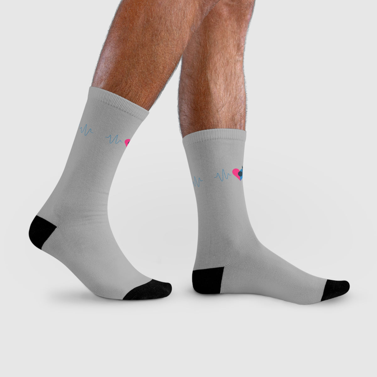 Causas con Ritmo Light Grey Socks SL
