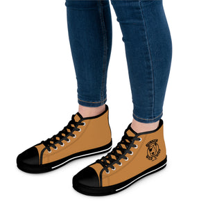 Bunker WC Light Brown Women's High Top Sneakers BL02