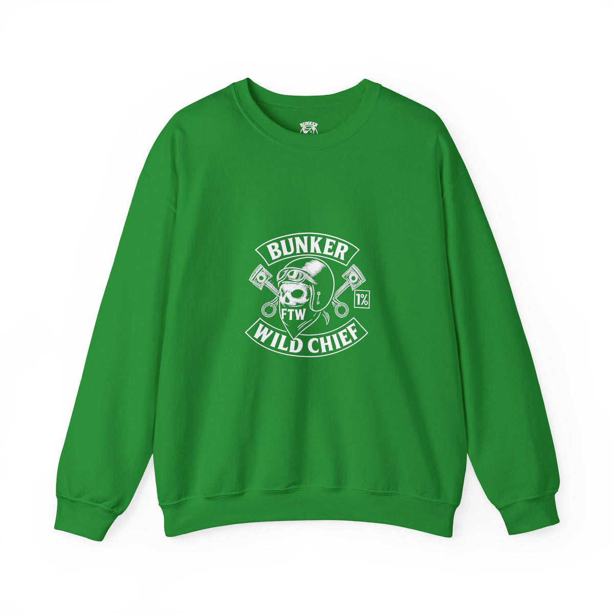 Bunker WC Helmet Unisex Crewneck Sweatshirt WL02
