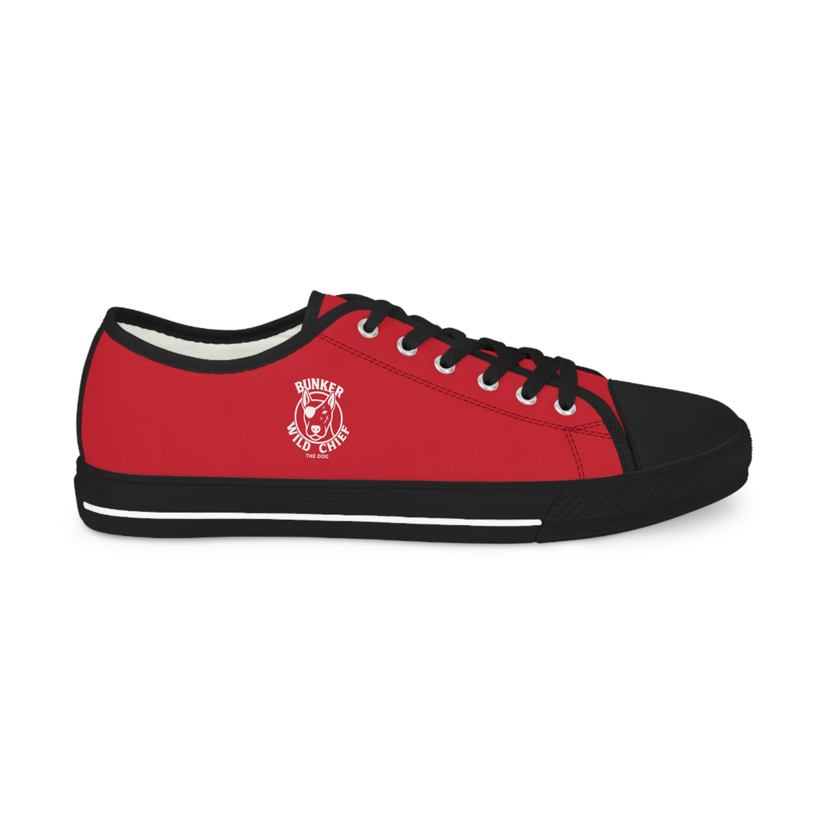 Bunker WC Red Low Top Sneakers WL02