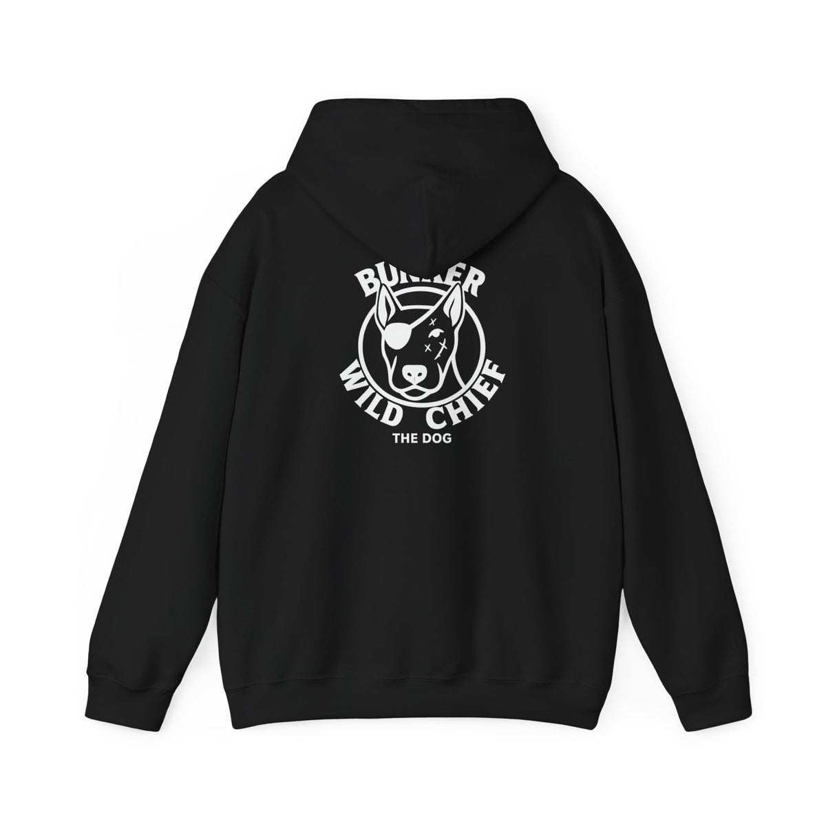 Bunker WC Black Hoodie, Sweatshirt WL02