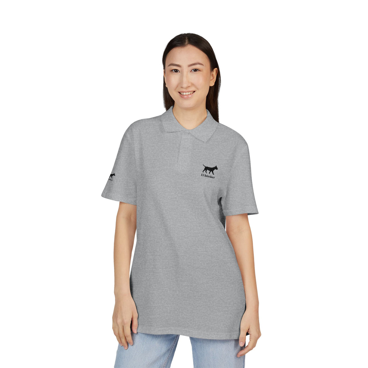 The Bunker Unisex Embroidered Polo Shirt BL